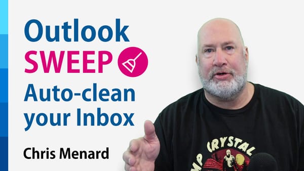 Outlook Sweep Feature - Awesome built-in tool to keep your inbox clean