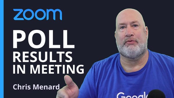 Zoom Polling - View all poll results at one time during a meeting
