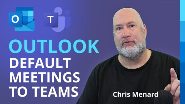 Outlook - make Teams Meeting the default and Meet Now Feature
