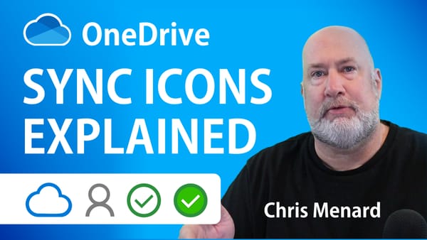 OneDrive sync icons explained