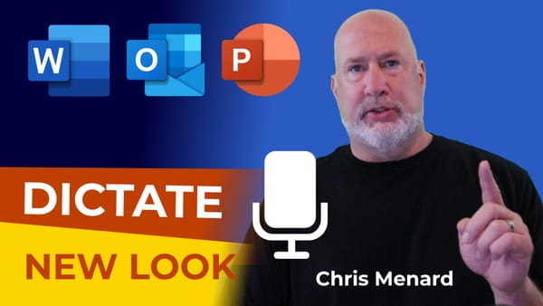 Dictate Feature Updates in Word, Outlook, PowerPoint, and OneNote