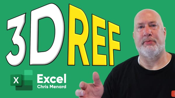 Excel 3D Reference - easily reference data on another worksheet