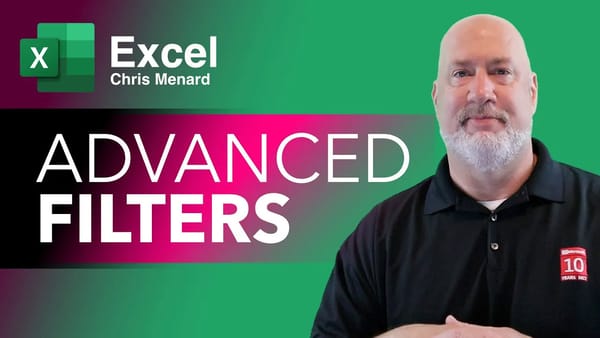 Excel - Advanced Filters