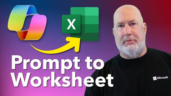 Excel Copilot: Create Worksheets from Prompts with Ease