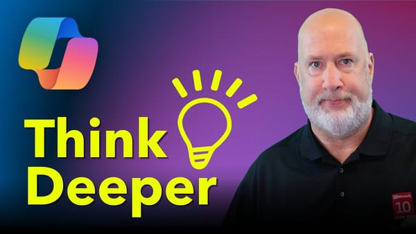 Using Copilot's Think Deeper Mode for Financial Calculations and Investment Projections