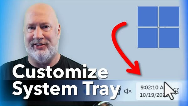 How to Customize the Windows System Tray: Keyboard Shortcuts and Settings