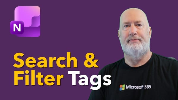 OneNote Tags: How to Find and Filter Tasks Across Sections