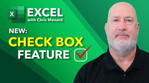 How to Use the New Checkbox Feature in Microsoft Excel