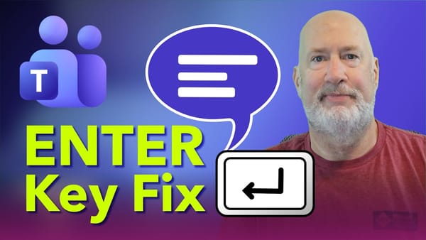 How to Customize the Enter Key in Microsoft Teams Chat